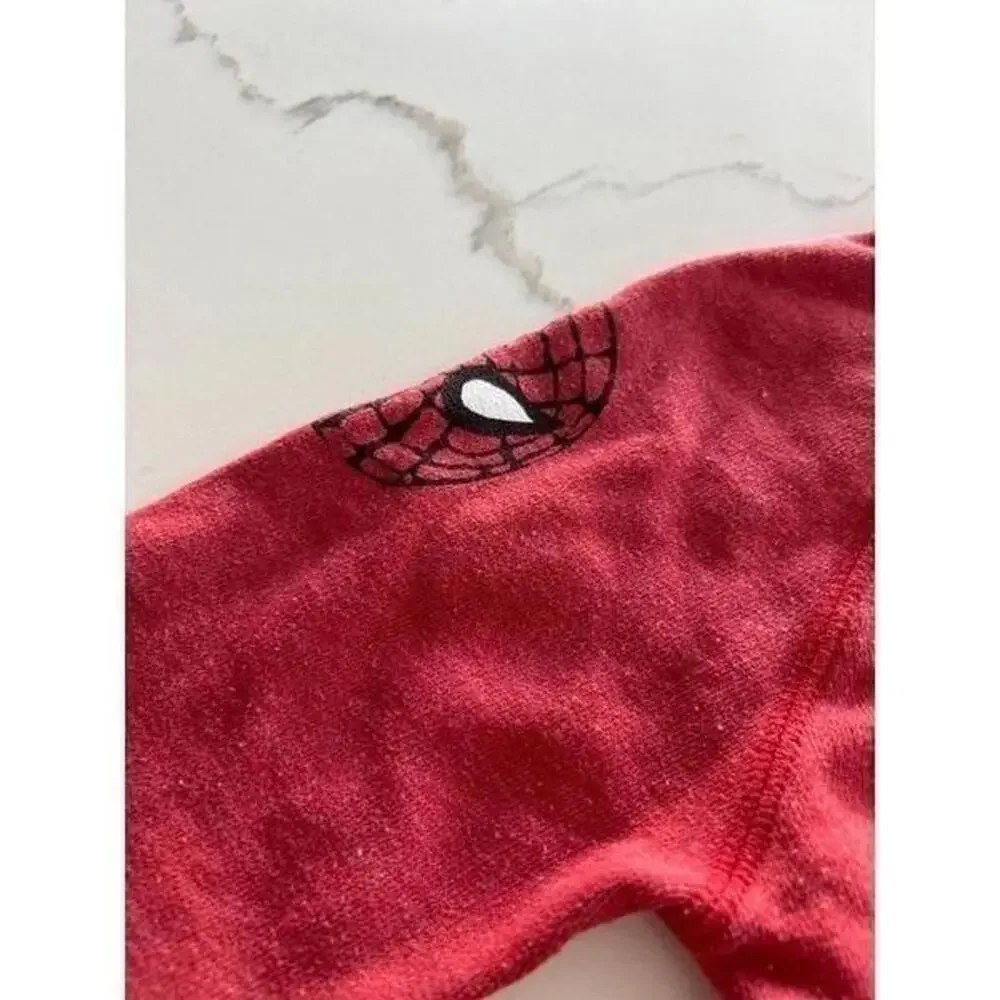GAP‎ JUNK FOOD BABY SPIDER MAN RED SWEATSHIRT SIZE 2 YEARS